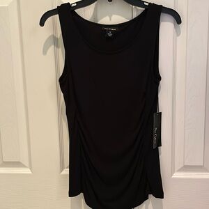 NWT-Women’s Nue Options Black, small, summer lightweight, sleeveless top.